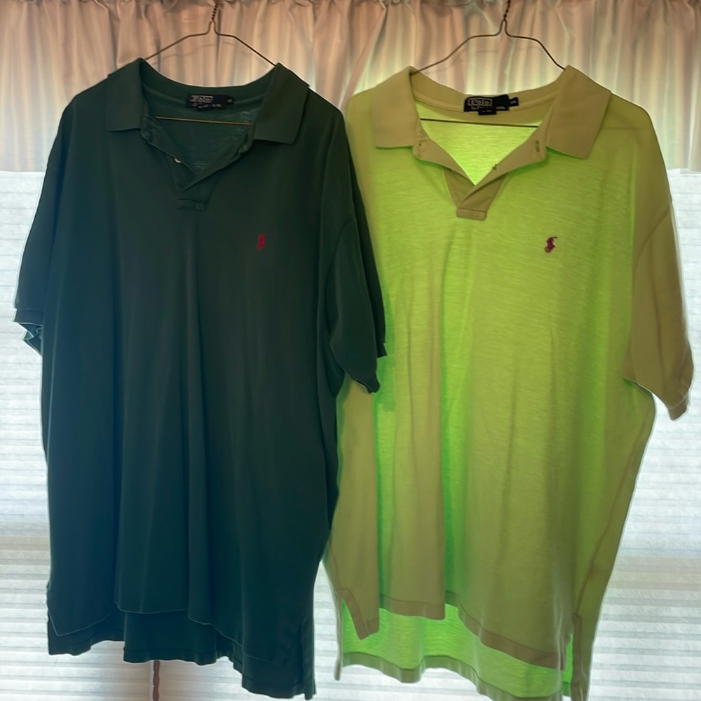 Bundle of 2 Vintage XXL Polo Ralph Lauren Polos